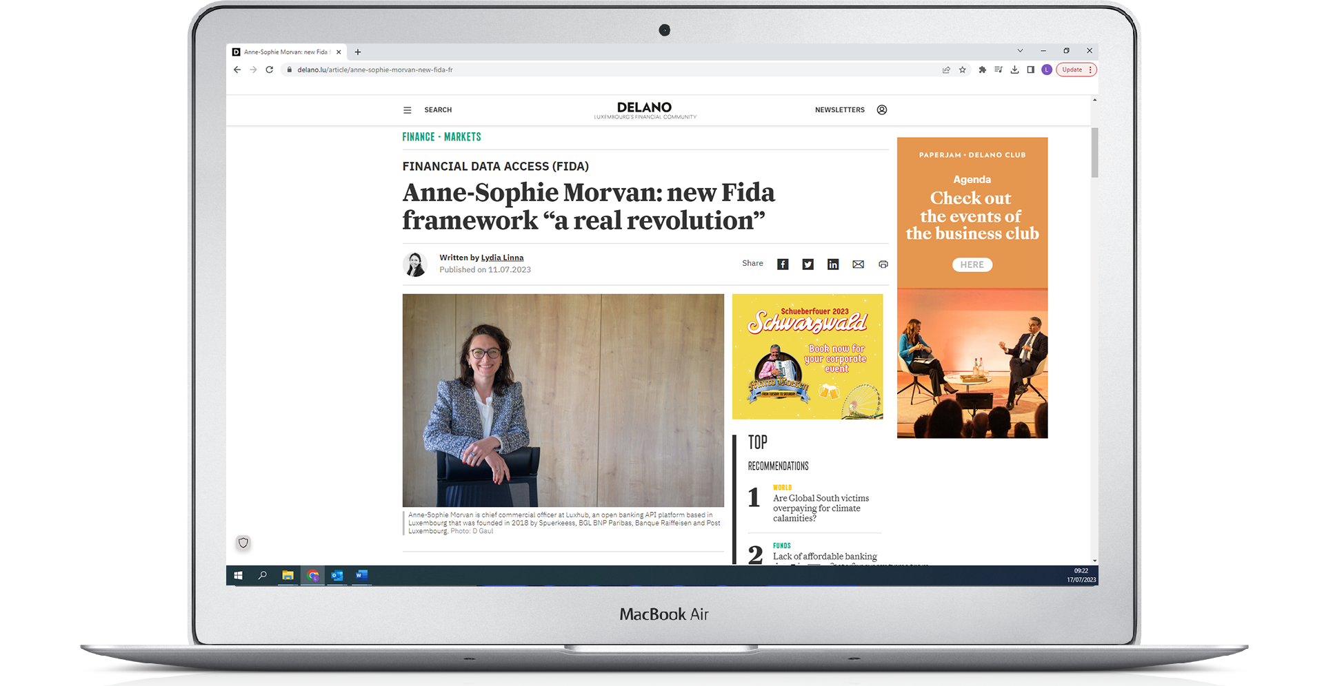 fida framework open finance