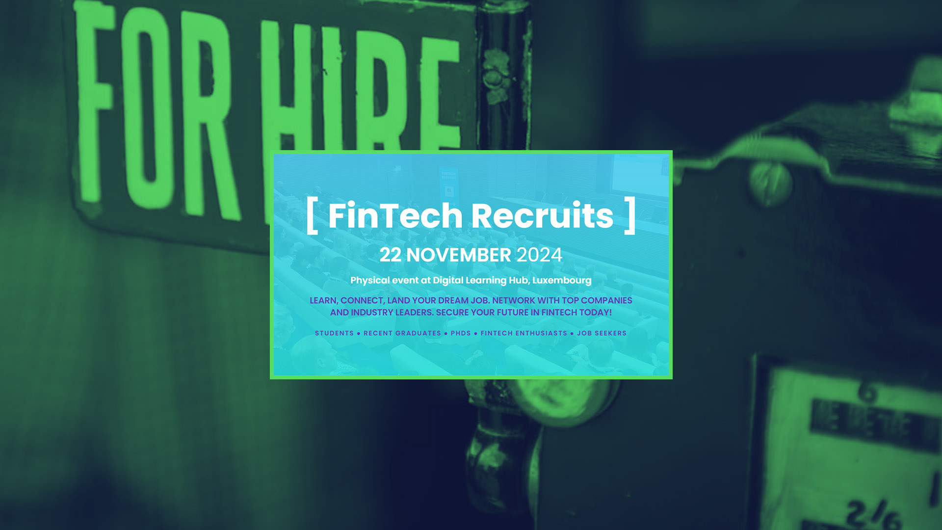 fintech recruits luxhub