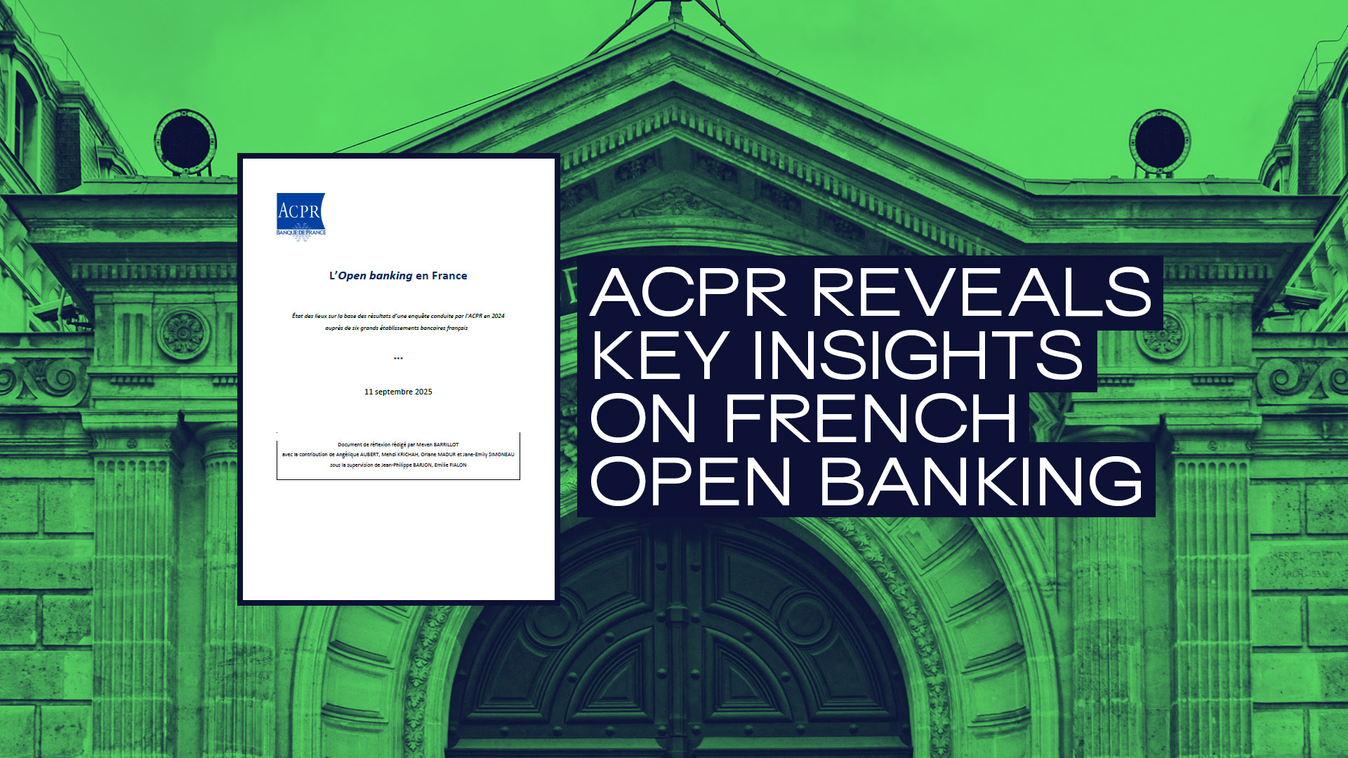 open banking france